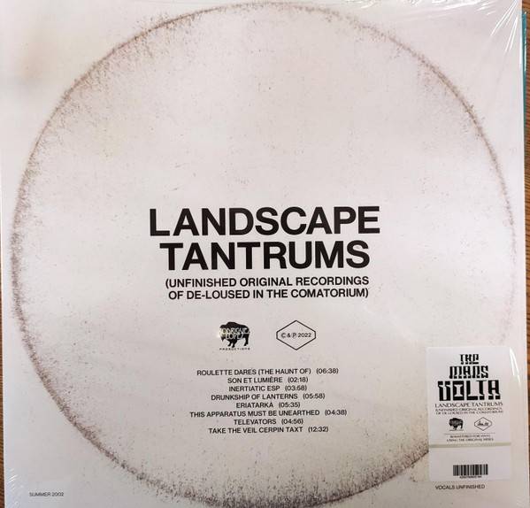 The Mars Volta – Landscape Tantrums (Unfinished Original Recordings Of De - Loused In The Comatorium) (clear)